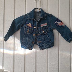 Oleg Cassini Hollywood Race Jean Jacket - Size 3T